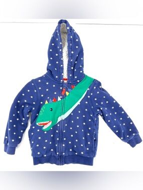 Baby Boden Dinosaur Hoodie Boys 3T